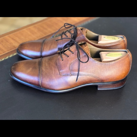 Brown Aldo men’s lace ups 10.5 dress shoes - Picture 7 of 11